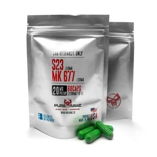 S-23 + MK-677 Stack Capsules For Sale